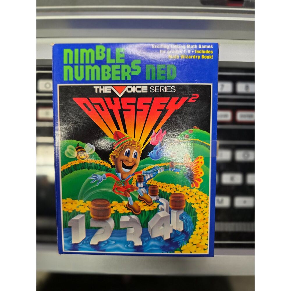 Nimble Numbers Ned for Magnavox Odyssey 2 - Complete works with The Voice